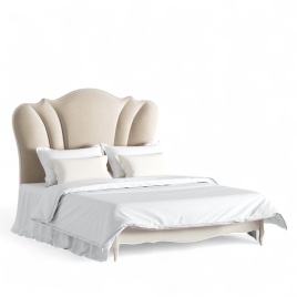 Кровать с мягким изголовьем 160*200